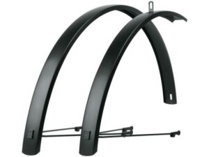 EDGE AL ALUMINIUM SPATBORDENSET 28 INCH 56MM ZWART