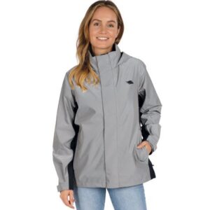 3in1 Smart Jacket - Waterproof jacket with fleece zip-in - Ladies Reflective/Grey/XL A5-RT9U-Q63K