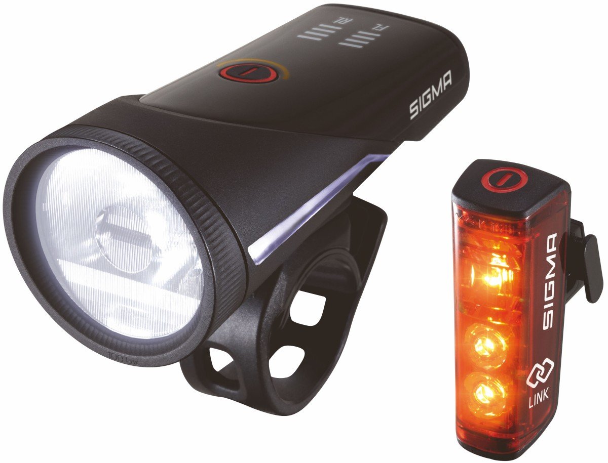 Verlichtingset Aura 100 USB koplamp + Blaze Link - Afbeelding 2