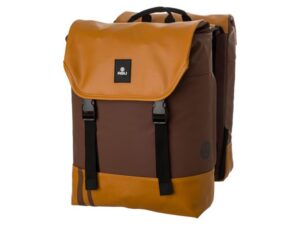 Agu dwr dubbele fietstas urban pumpkin spice