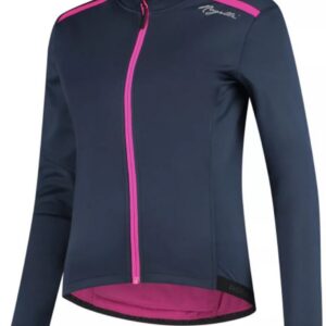 Dames Winterjack Pesara Blauw/Roze L