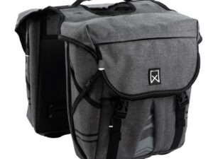 Fietstas Dubbel Systeemtas 20L ANTRACIET INCL. MIK ADAPTER