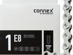 Ketting 1E8 1-Speed124 schakels.E-BIKE Vernikkeld