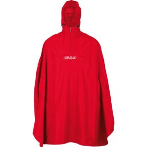 REGEN PONCHO Pasofino rood