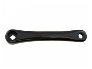 Crank links alu spieloos 170mm zwart