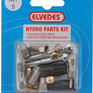 Hydraulische onderdelen Kit 5 M8 + banjo RVS voor