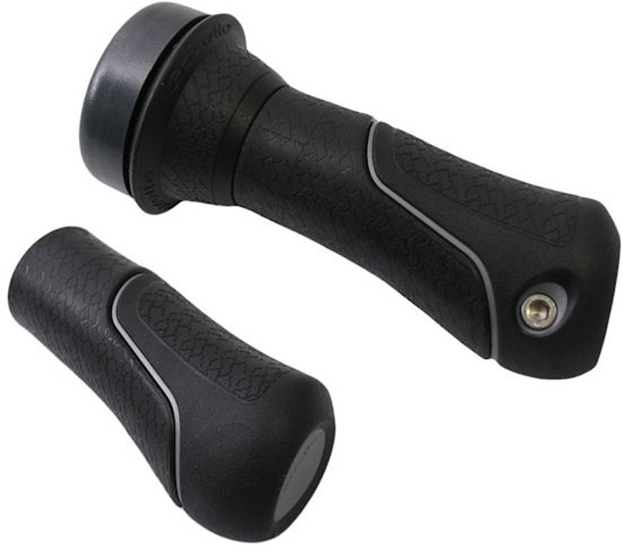 HANDVATSET INCL.DRAAIBEL zwart-zilver - Afbeelding 2