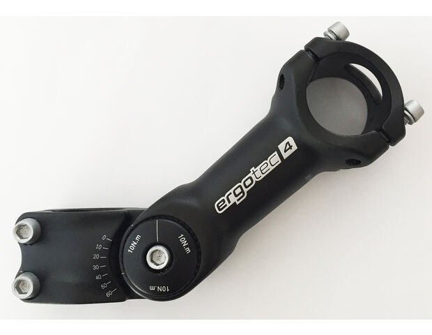 Ergotec stuurpen Ahead Octopus2 31.8/75 zwart zand - Afbeelding 2