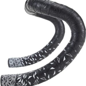 STUURLINT STAR FADE ZWART/WIT