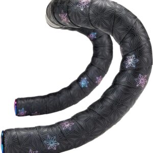 STUURLINT GALAXY ZWART/OIL SLICK + OIL SLICK PLUGZ