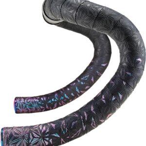 STUURLINT STAR FADE ZWART/OIL SLICK + OIL SLICK PL