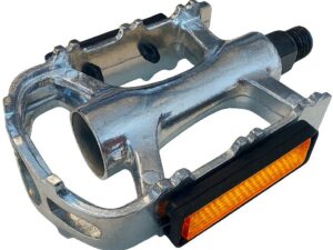 Pedaalset MTB/Trekking Luxe aluminium - zilver