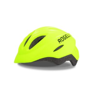 Wielrenhelm kids Start fluor-geel/zwart M