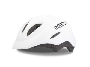 Wielrenhelm kids Start wit/zwart S