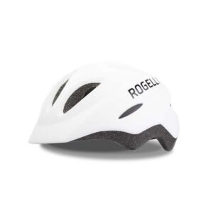 Wielrenhelm kids Start wit/zwart S