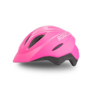 Wielrenhelm kids Start roze/zwart S