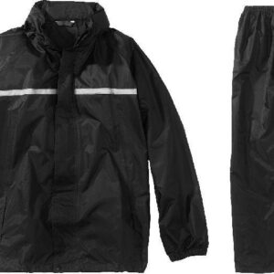 Regenpak Basic M - zwart