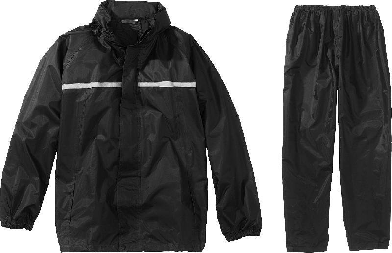 Regenpak Basic M - zwart