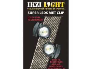 Led Clip-set 1x wit 1x rood incl. batterij
