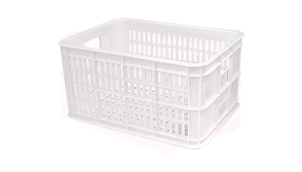 Crate Small 25 liter Wit Krat - Afbeelding 2