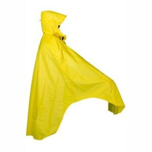 Regenponcho geel