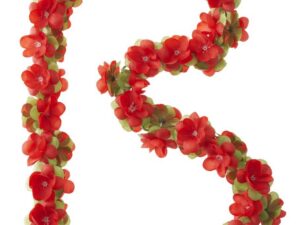 Bloemenstreng Garland Rood