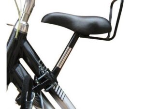 Zadel kinder zitje op buis damesfiets enkele dikke buis model 4