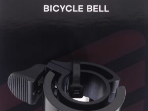Fietsbel Edge AeroRing - zwart