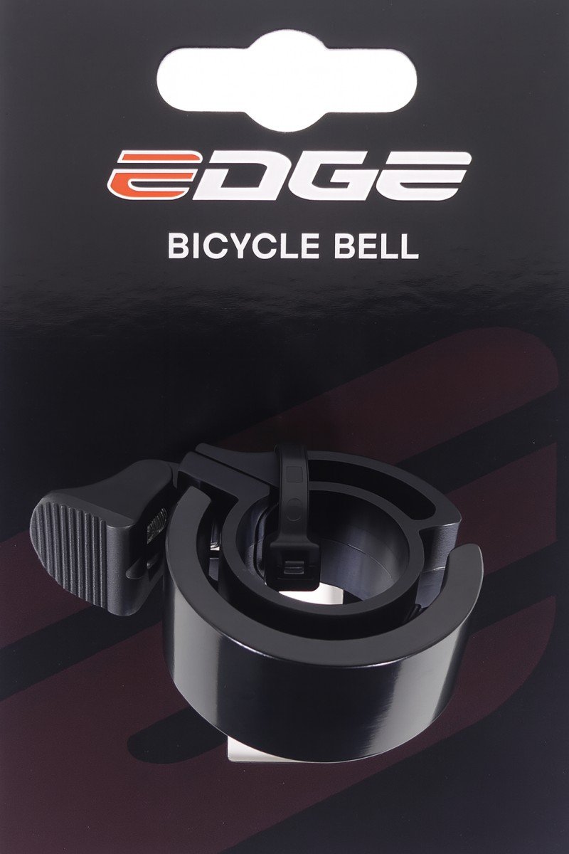 Fietsbel Edge AeroRing - zwart