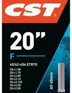 Binnenband 20" AV40 x 1.50-2.40 / 40/62-406 F