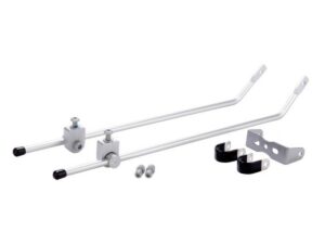 2555510 Achterdrager bevestigingsmateriaal zilver