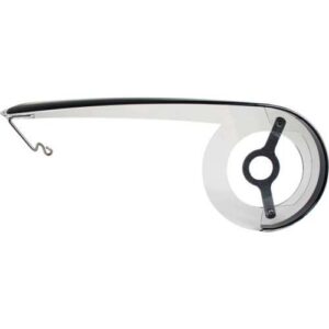 Kettingscherm Cambio 38t zwart/transparant
