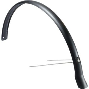 Spatbord achter Snello 28 51mm mat zwart